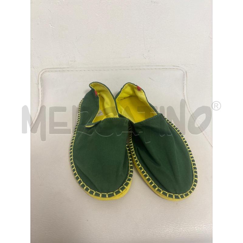 ESPADRILLAS UOMO VERDE E GIALLO | Mercatino dell'Usato Trapani corso mattarella 1