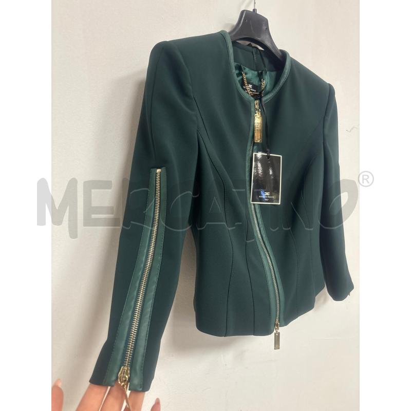 GIACCA DONNA  VERDE ELISABETTA FRANCHI  | Mercatino dell'Usato Trapani corso mattarella 3