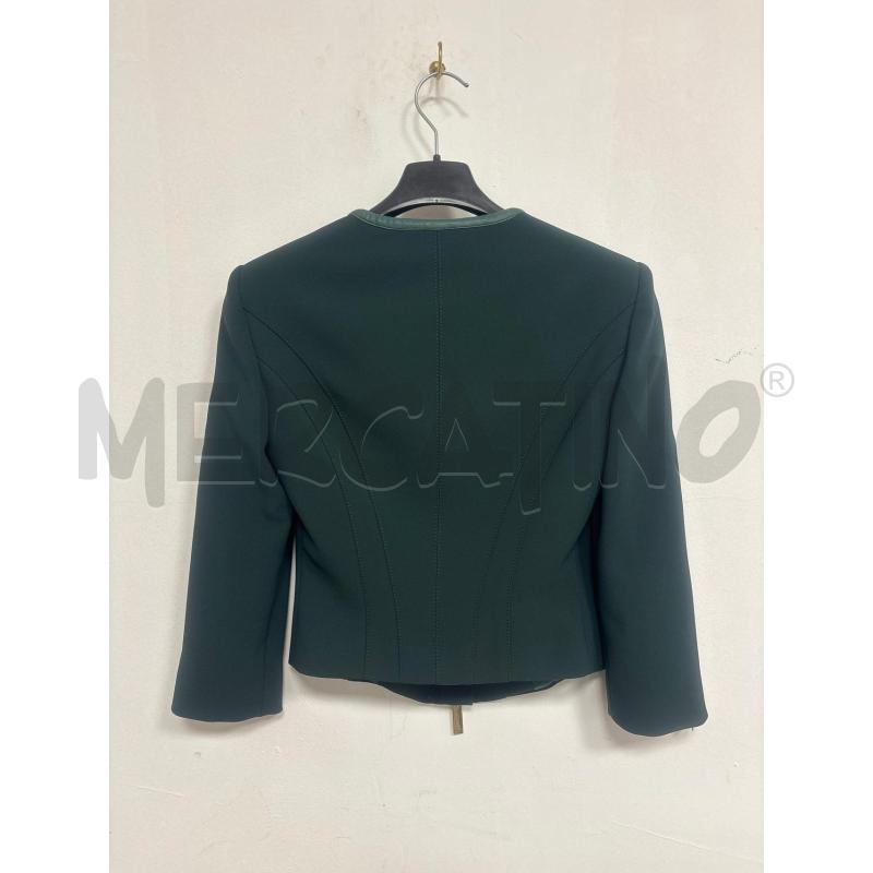 GIACCA DONNA  VERDE ELISABETTA FRANCHI  | Mercatino dell'Usato Trapani corso mattarella 4