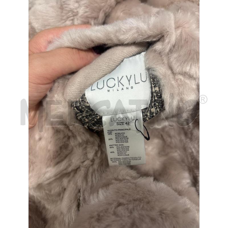 GIACCONE DONNA  DUBLE FACE LUCKY LU  | Mercatino dell'Usato Trapani corso mattarella 5