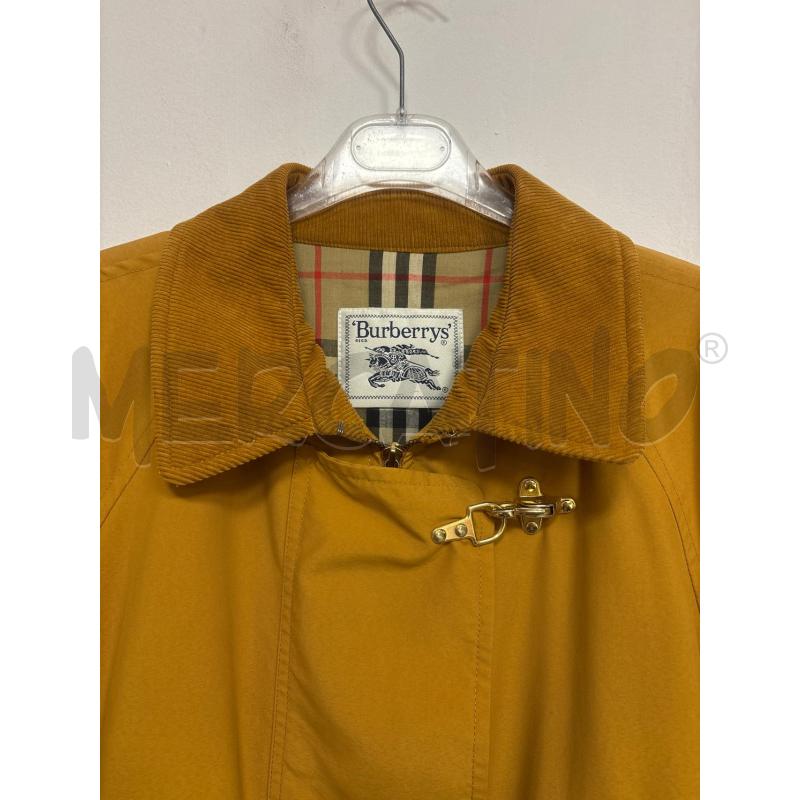 GIUBBOTTO DONNA  BURBERRY  SENAPE | Mercatino dell'Usato Trapani corso mattarella 2