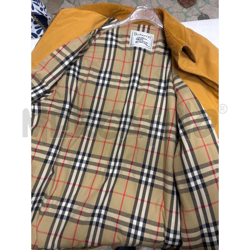 GIUBBOTTO DONNA  BURBERRY  SENAPE | Mercatino dell'Usato Trapani corso mattarella 4