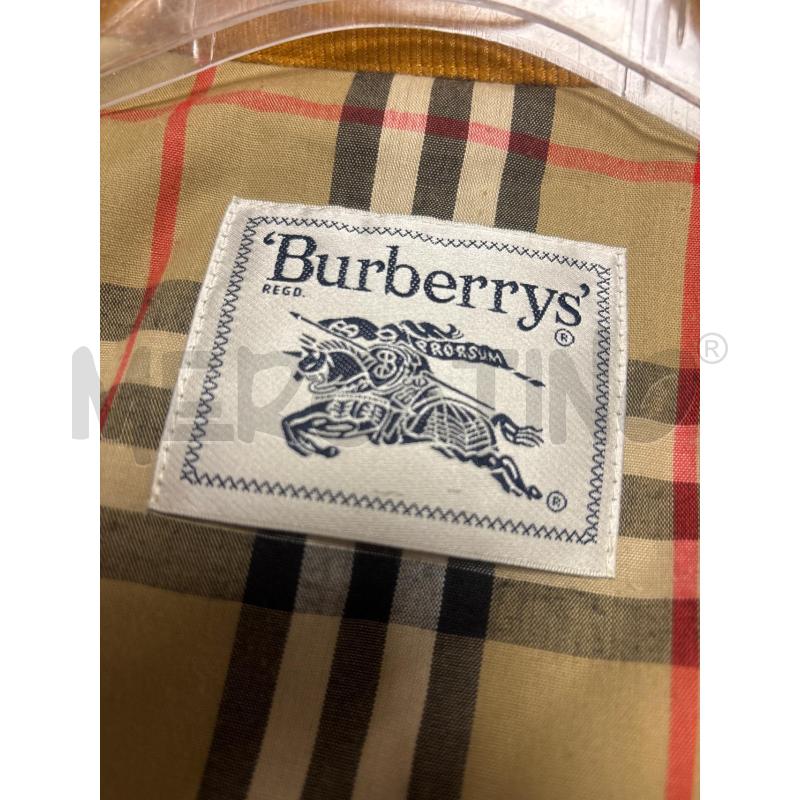 GIUBBOTTO DONNA  BURBERRY  SENAPE | Mercatino dell'Usato Trapani corso mattarella 5