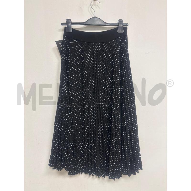 GONNA  TWINSET NERA POIS BIANCHI  | Mercatino dell'Usato Trapani corso mattarella 3