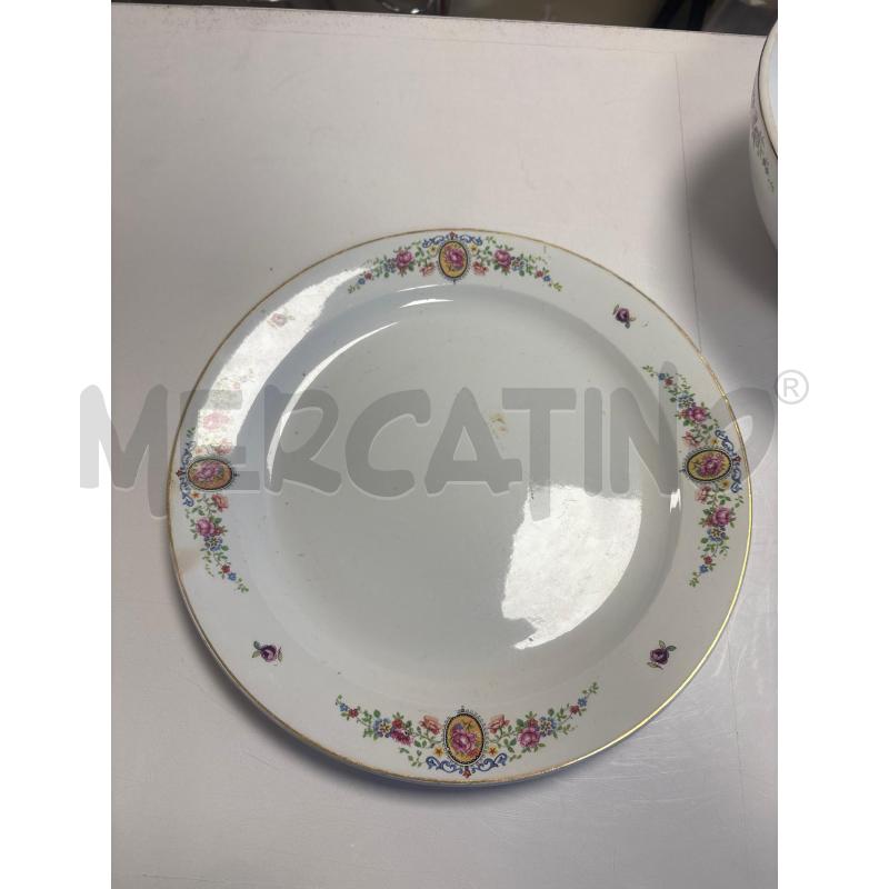 INSALATIERA CON PIATTO LAVENO CERAMICA | Mercatino dell'Usato Trapani corso mattarella 4