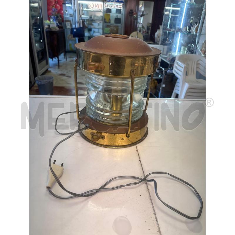LAMPADA DA NAVE ELETTRICA  | Mercatino dell'Usato Trapani corso mattarella 5