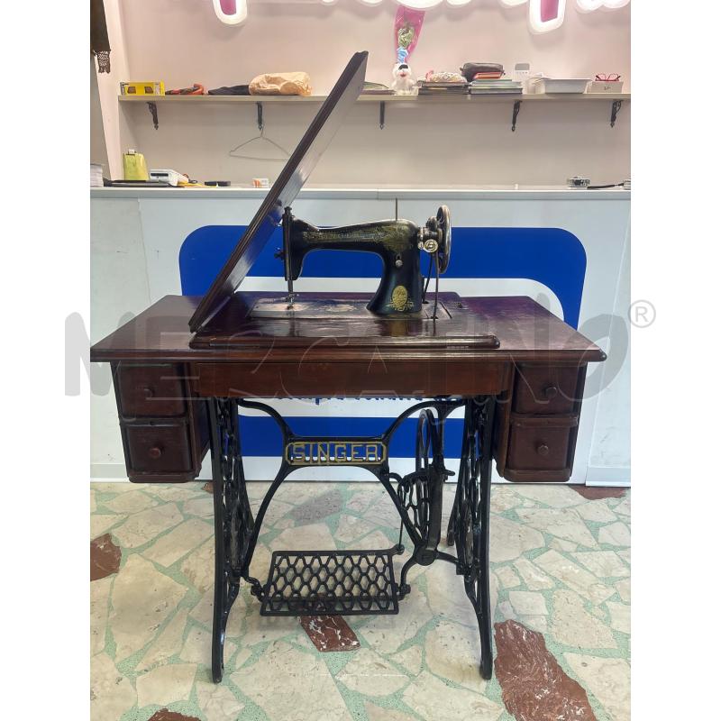 MACCHINA CUCIRE SINGER RESTAURATA | Mercatino dell'Usato Trapani corso mattarella 1