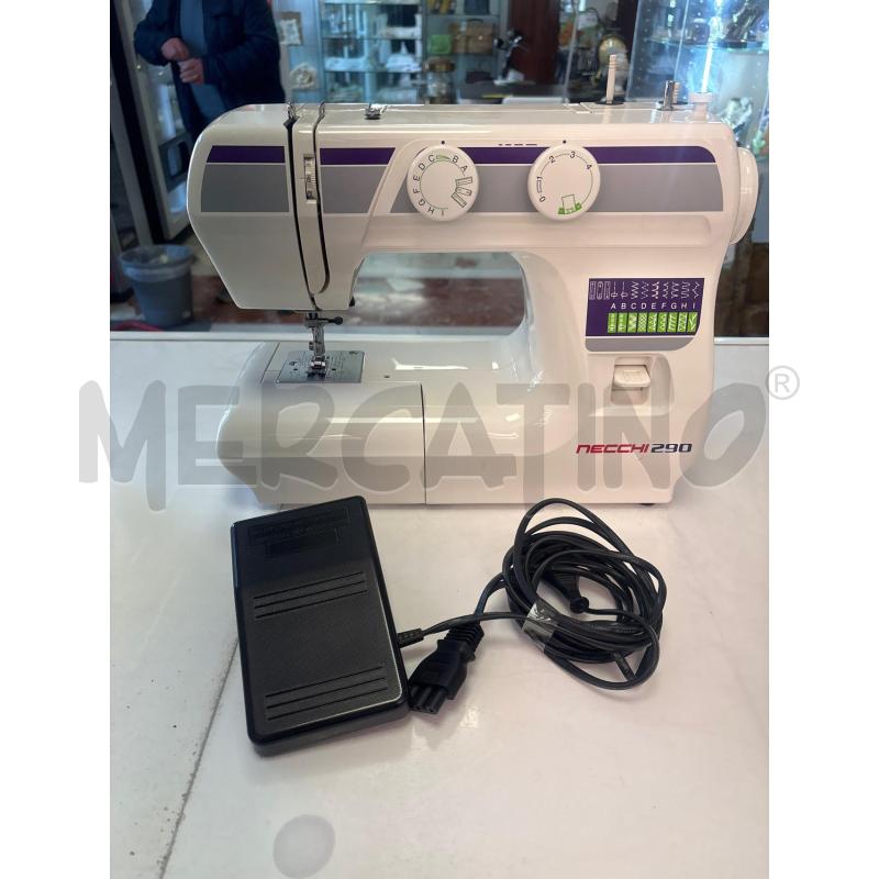 MACCHINA CUCIRE   NECCHI 290 | Mercatino dell'Usato Trapani corso mattarella 5