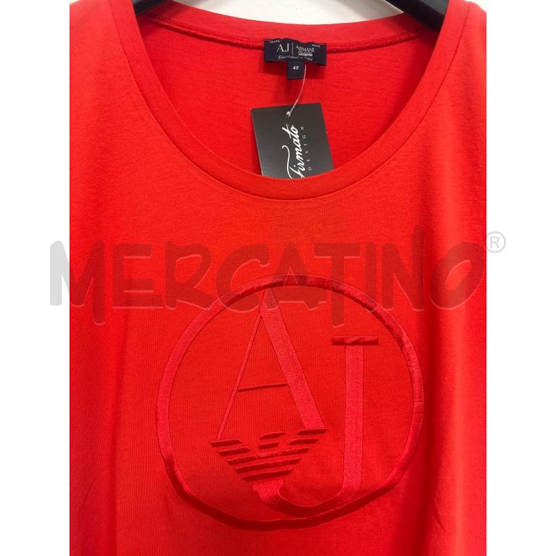 MAGLIA DONNA ROSSA ARMANI  | Mercatino dell'Usato Trapani corso mattarella 2
