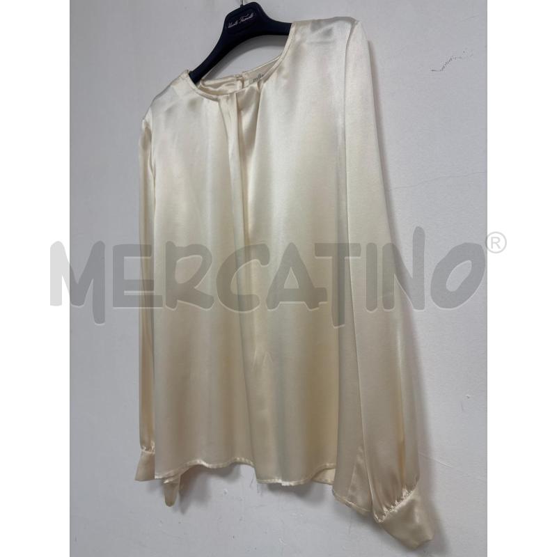 MAGLIA DONNA  AVORIO MILA SCHON IN SETA  | Mercatino dell'Usato Trapani corso mattarella 2