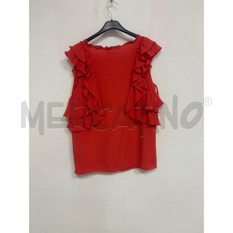 MAGLIA DONNA  BLUMARINE ROSSA | Mercatino dell'Usato Trapani corso mattarella 2