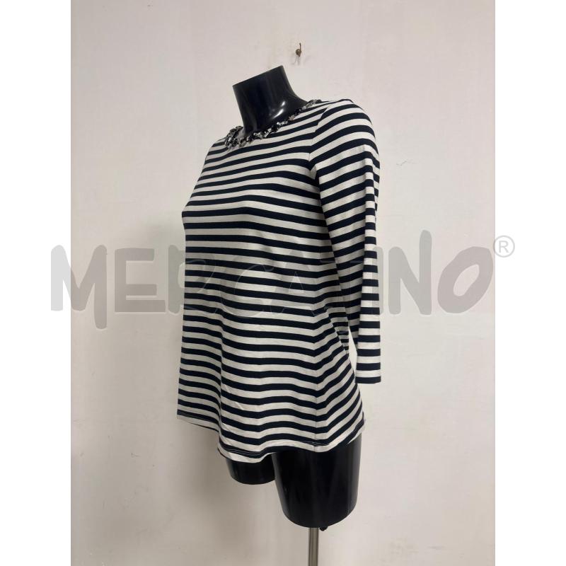 MAGLIA DONNA  MAX MARA RIGATA  | Mercatino dell'Usato Trapani corso mattarella 3