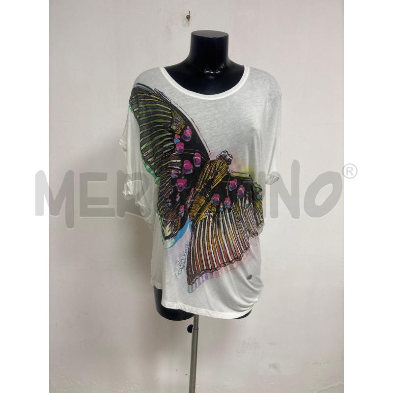 MAGLIA DONNA  ROBERT CAVALLI CON FARFALLA | Mercatino dell'Usato Trapani corso mattarella 1