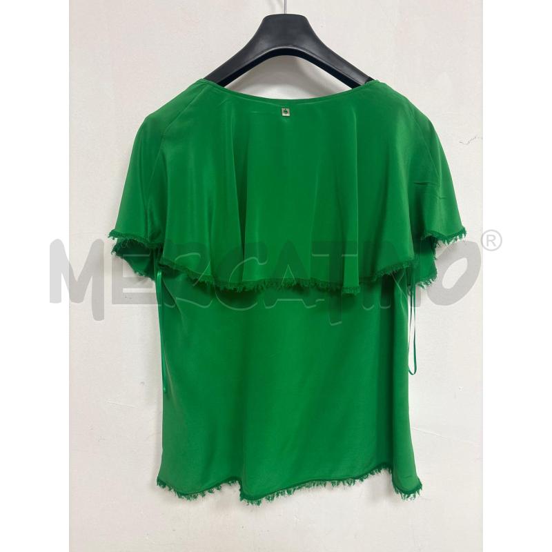 MAGLIA DONNA  TWINSET VERDE  | Mercatino dell'Usato Trapani corso mattarella 3
