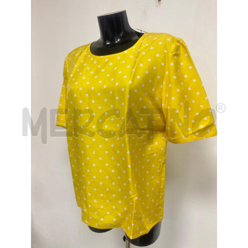 MAGLIA DONNA  VALENTINO GIALLA POIS  | Mercatino dell'Usato Trapani corso mattarella 2