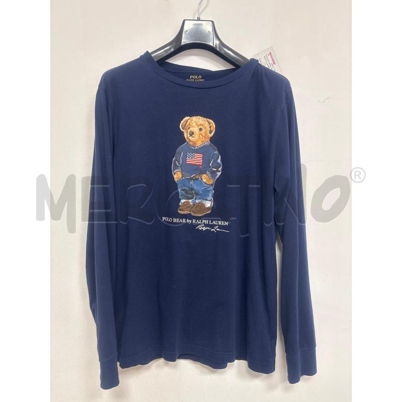 MAGLIA UOMO  BLU POLO RALPH LAUREN  | Mercatino dell'Usato Trapani corso mattarella 1
