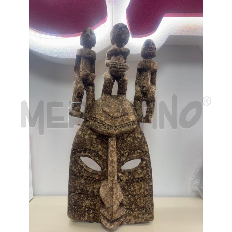 MASCHERA DOGON MALI 3 OMINI | Mercatino dell'Usato Trapani corso mattarella 1