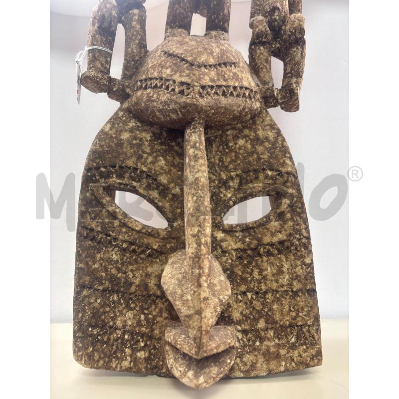 MASCHERA DOGON MALI 3 OMINI | Mercatino dell'Usato Trapani corso mattarella 3