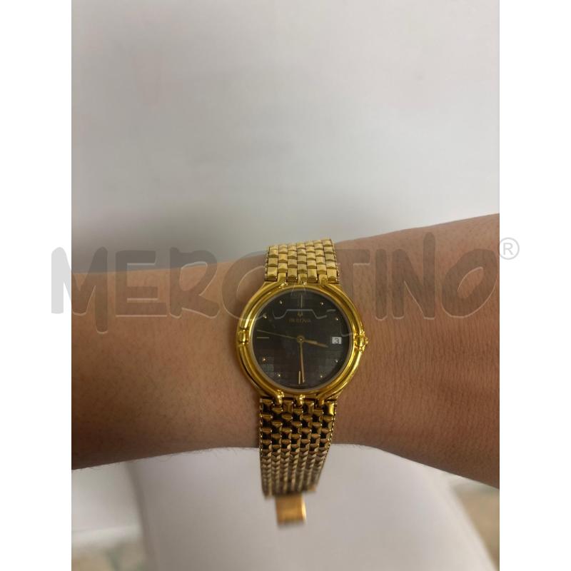 OROLOGIO DA POLSO  BULOVA DORATO  | Mercatino dell'Usato Trapani corso mattarella 2