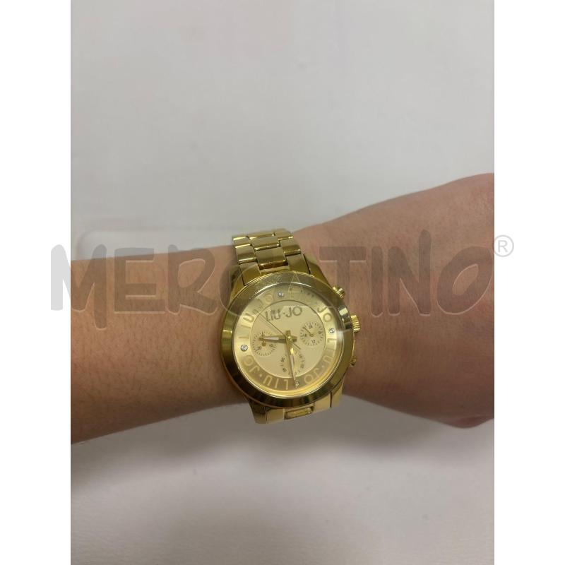 OROLOGIO DA POLSO  DORATO LIUJO  LUXURY  | Mercatino dell'Usato Trapani corso mattarella 1