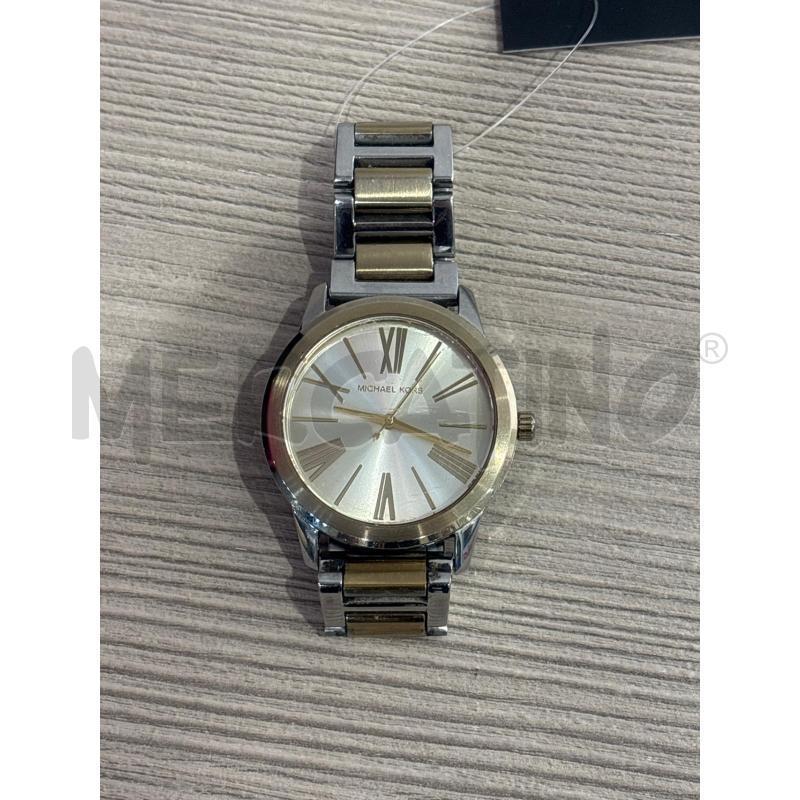 OROLOGIO DA POLSO  MICHAEL KORS ARGENTATO E DORATO  | Mercatino dell'Usato Trapani corso mattarella 2