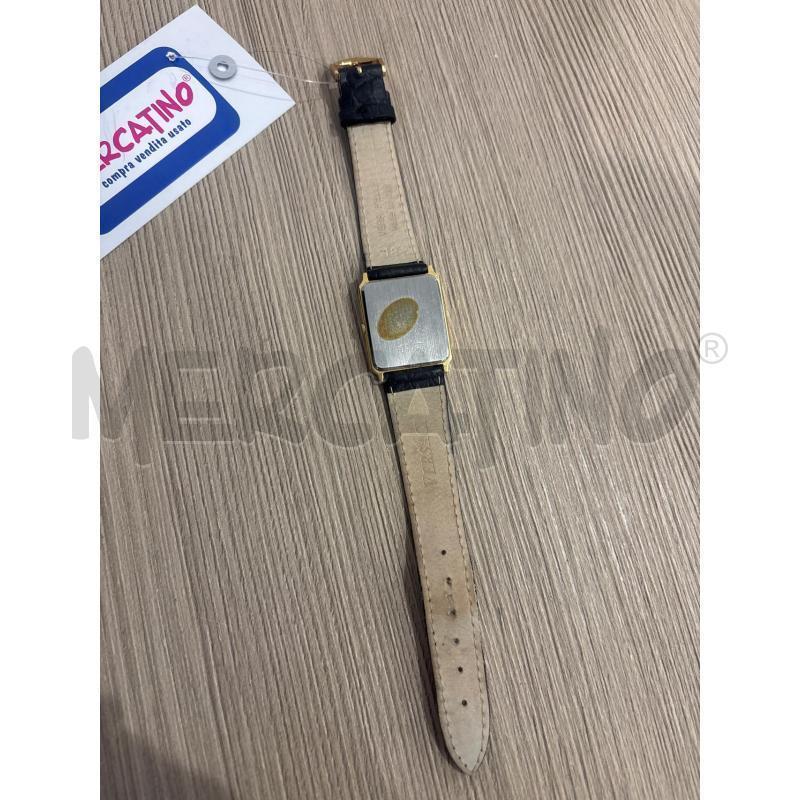 OROLOGIO DA POLSO  SEIKO DORATO E CINTURINO NERO  | Mercatino dell'Usato Trapani corso mattarella 4