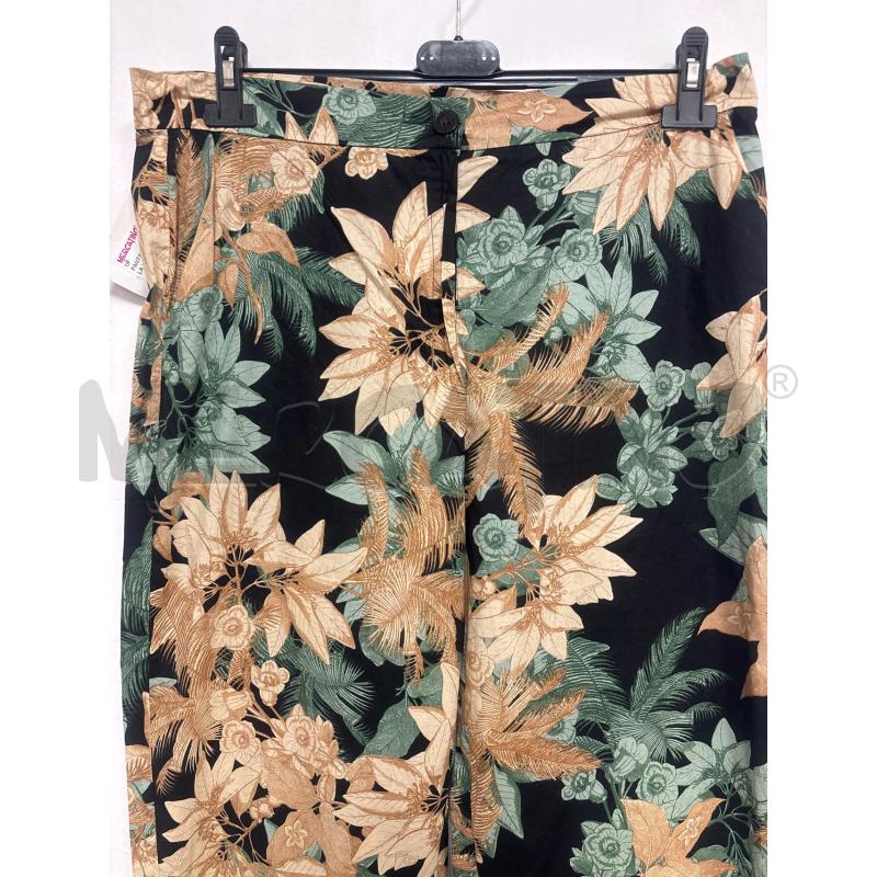 PANTALONE DONNA MARELLA VERDE FLOREALE | Mercatino dell'Usato Trapani corso mattarella 2