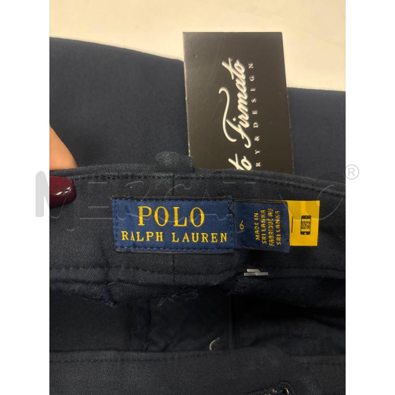 PANTALONE DONNA  BLU POLO RALPH LAUREN  | Mercatino dell'Usato Trapani corso mattarella 5