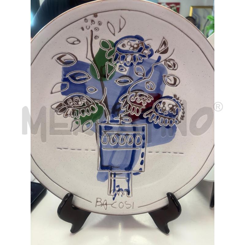 PIATTO DERUTA CON DECORAZIONE | Mercatino dell'Usato Trapani corso mattarella 1