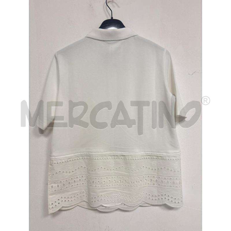 POLO DONNA  BIANCA TOMY  HILFIGER | Mercatino dell'Usato Trapani corso mattarella 2