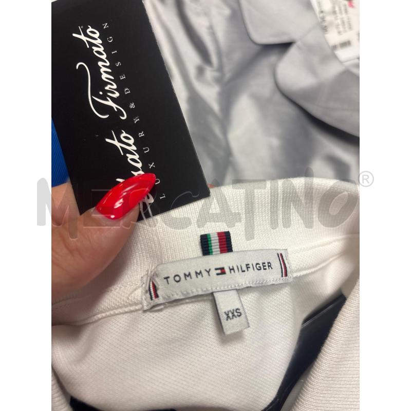 POLO DONNA  BIANCA TOMY  HILFIGER | Mercatino dell'Usato Trapani corso mattarella 3