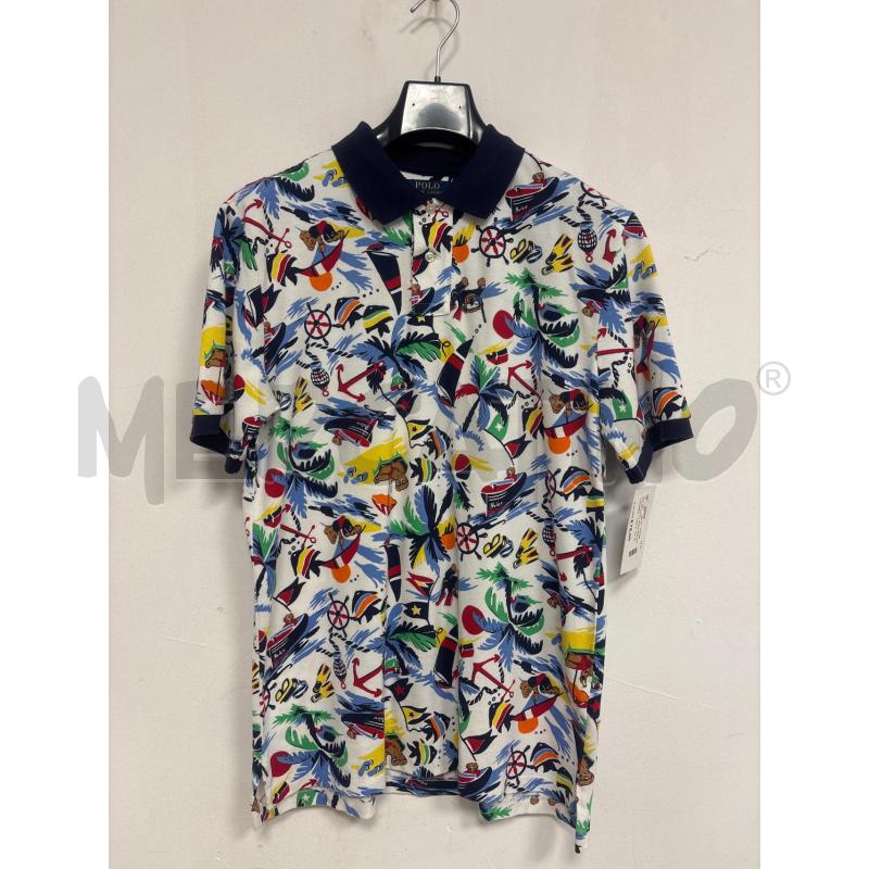 POLO UOMO  POLO RALPH LAUREN    CON STAMOPA ORSACCHIOTTI  | Mercatino dell'Usato Trapani corso mattarella 1