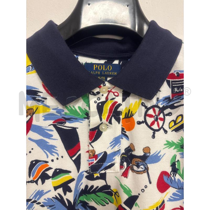 POLO UOMO  POLO RALPH LAUREN    CON STAMOPA ORSACCHIOTTI  | Mercatino dell'Usato Trapani corso mattarella 2