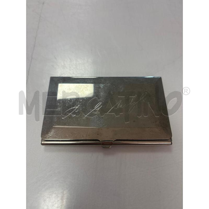 PORTA CARTE DI CREDITO RED E BARTON SILVER | Mercatino dell'Usato Trapani corso mattarella 1