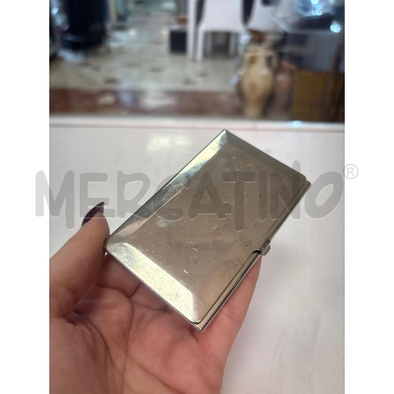 PORTA CARTE DI CREDITO RED E BARTON SILVER | Mercatino dell'Usato Trapani corso mattarella 2