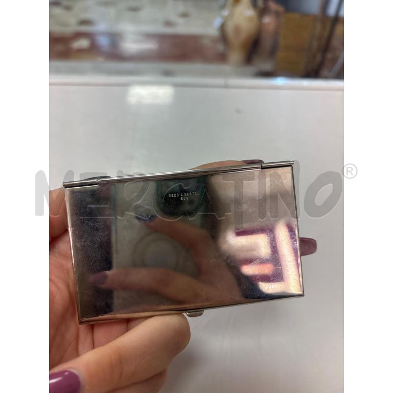 PORTA CARTE DI CREDITO RED E BARTON SILVER | Mercatino dell'Usato Trapani corso mattarella 4