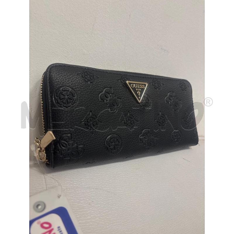 PORTA FOGLIO GUESS NERO | Mercatino dell'Usato Trapani corso mattarella 2