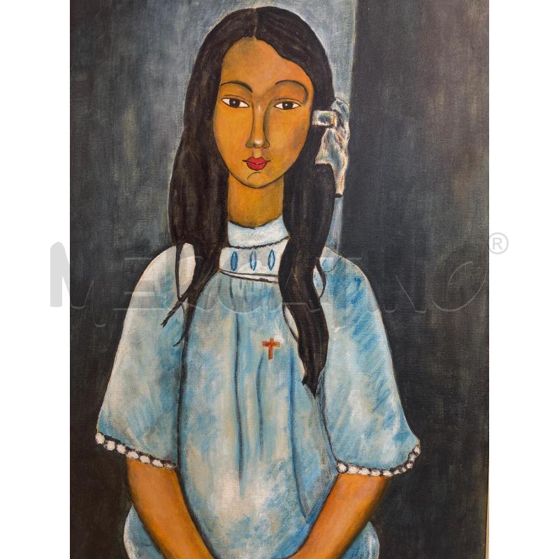 QUADRO COPIA MODIGLIANI - ALILICE- OLIO SU TELA | Mercatino dell'Usato Trapani corso mattarella 2