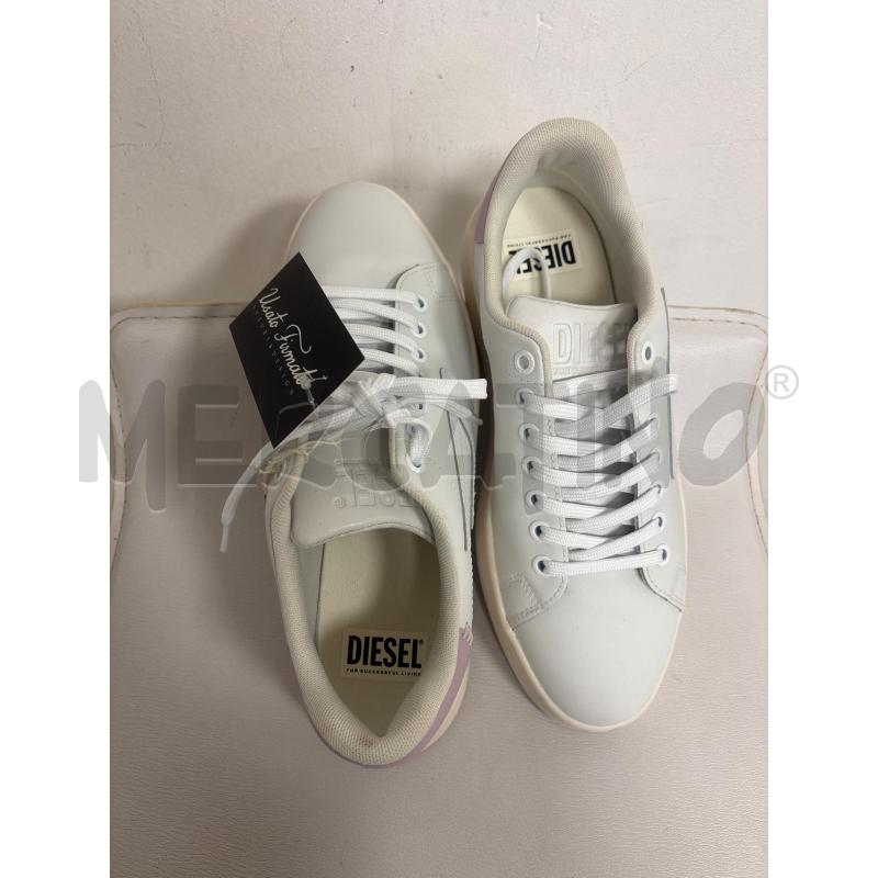 SCARPE DONNA BIANCHE DIESEL  | Mercatino dell'Usato Trapani corso mattarella 2