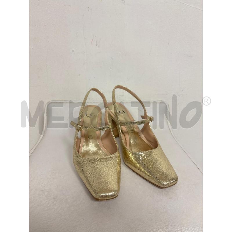 SCARPE TACCHI BYBLOS ORO  | Mercatino dell'Usato Trapani corso mattarella 2