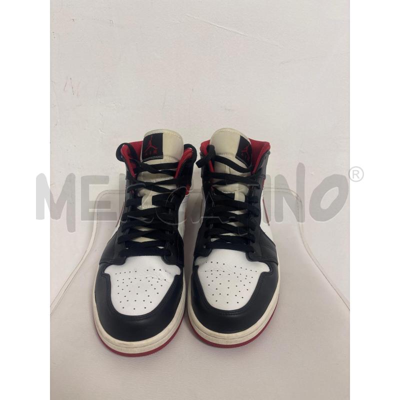 SCARPE UOMO JORDAN ROSSE E NERE | Mercatino dell'Usato Trapani corso mattarella 3