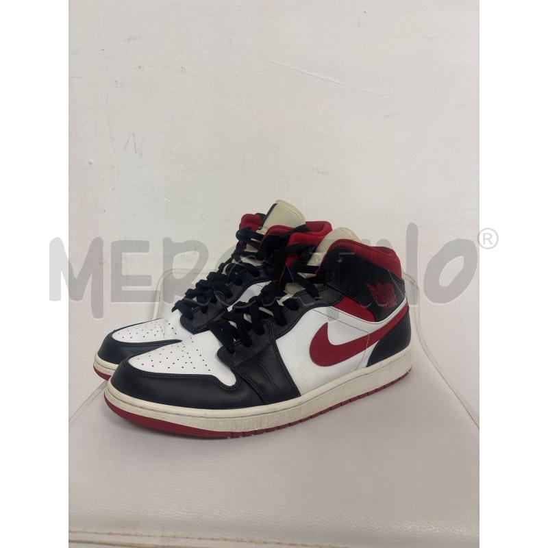 SCARPE UOMO JORDAN ROSSE E NERE | Mercatino dell'Usato Trapani corso mattarella 4