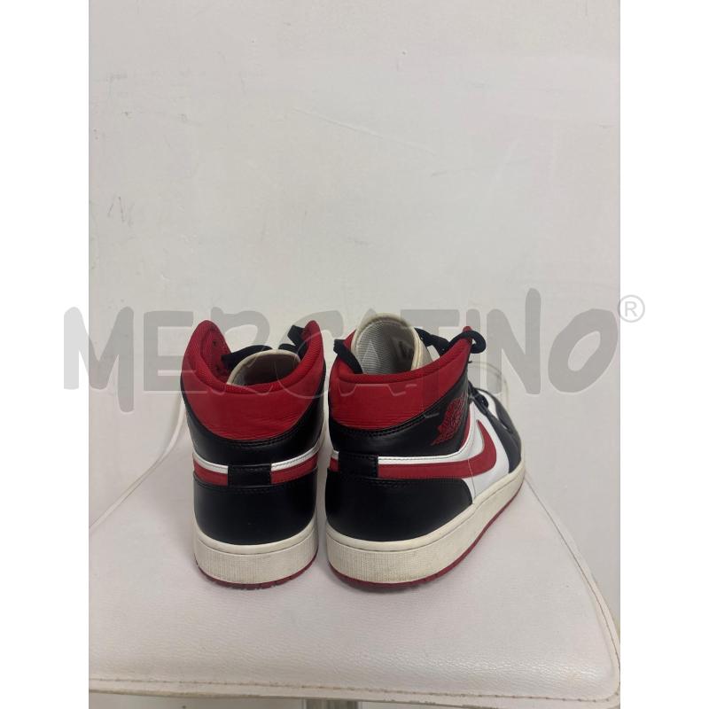 SCARPE UOMO JORDAN ROSSE E NERE | Mercatino dell'Usato Trapani corso mattarella 5
