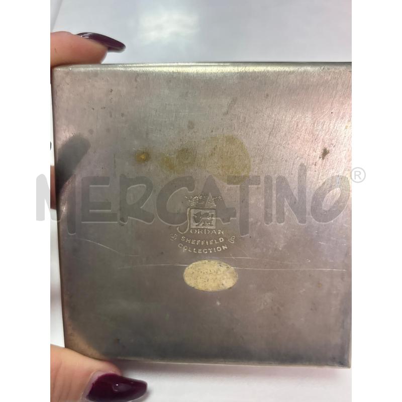 SCATOLA IN SHEFFIELD STEMMA CORONA REALE  | Mercatino dell'Usato Trapani corso mattarella 4