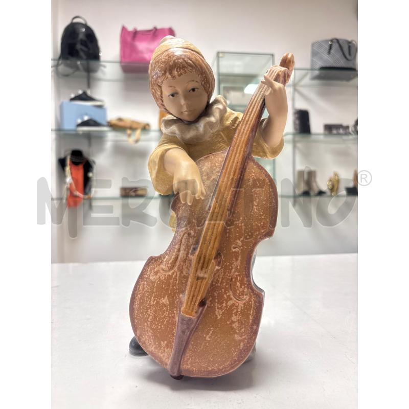SCULTURA IN CERAMICA NADAL SUONATORE | Mercatino dell'Usato Trapani corso mattarella 1