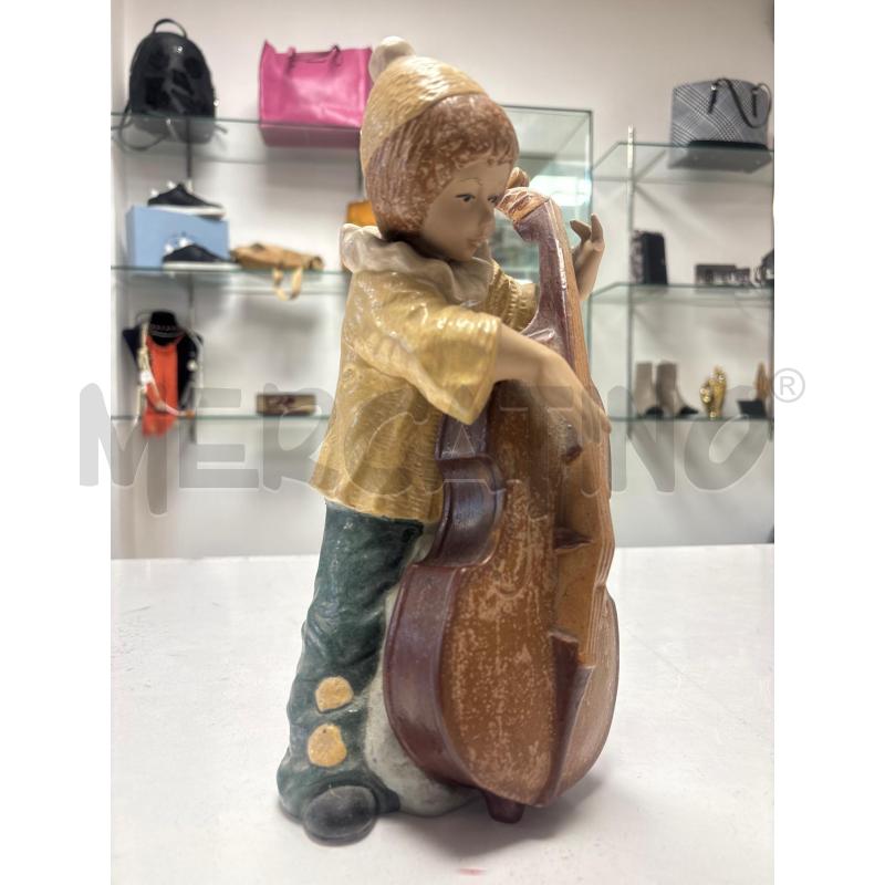 SCULTURA IN CERAMICA NADAL SUONATORE | Mercatino dell'Usato Trapani corso mattarella 2