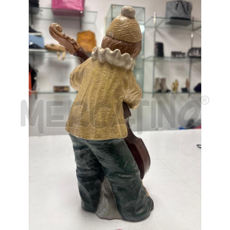 SCULTURA IN CERAMICA NADAL SUONATORE | Mercatino dell'Usato Trapani corso mattarella 3