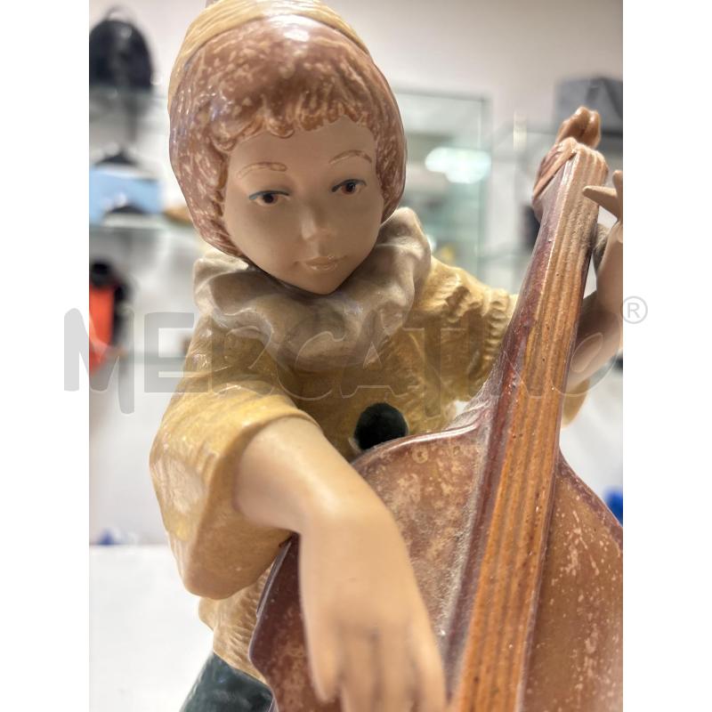 SCULTURA IN CERAMICA NADAL SUONATORE | Mercatino dell'Usato Trapani corso mattarella 4