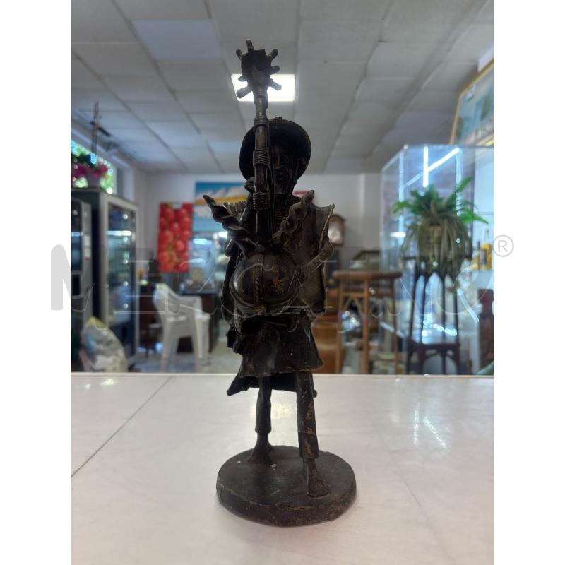 SCULTURA PICCOLA BRONZO DEL GHANA | Mercatino dell'Usato Trapani corso mattarella 2