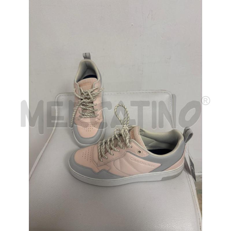 SNEAKERS DONNA  CK CALVIN KLEIN ROSA  | Mercatino dell'Usato Trapani corso mattarella 1